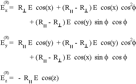 Figure 13 for Ground Effect Section 
        - equation: components of total field  