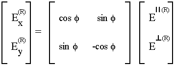 Figure 4 for Ground Effect Section  - 
coordinate conversion equations for the interface